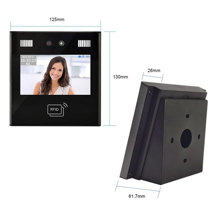 Access Control AIFace11 Dynamic Facial Recognition System Terminal